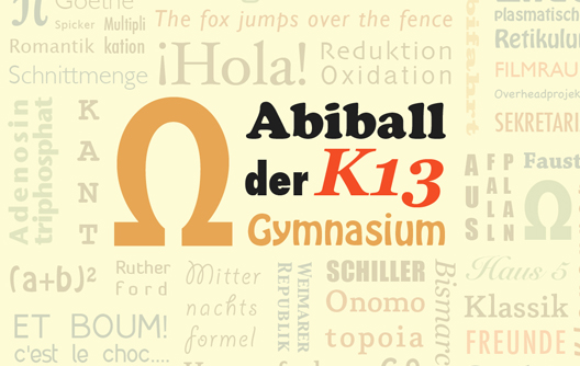 Vorschau der Abiballkarte